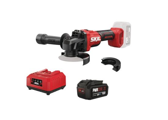 Εικόνα της Skil Σετ 3923 CA Γωνιακός τροχός μπαταρίας, 20V Brushless -125mm, 10000 rpm Με Μπαταρία 4,0Ah & Φορτιστής 2,4Α
