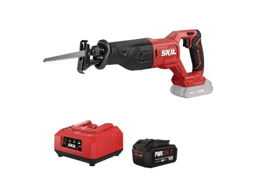 Εικόνα της SKIL Σετ 3471CA Σπαθόσεγα Mπαταρίας «Compact brushless» Xωρίς Ψήκτρες Με Μπαταρία 4,0Ah & Φορτιστή 2,4Α