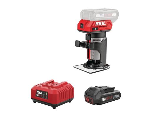 Εικόνα της Skil Σετ 3170 CA Φρέζα Περιθωρίων Μπαταρίας «Compact brushless» Με Μπαταρία 2,0Ah & Φορτιστή 2,4Α