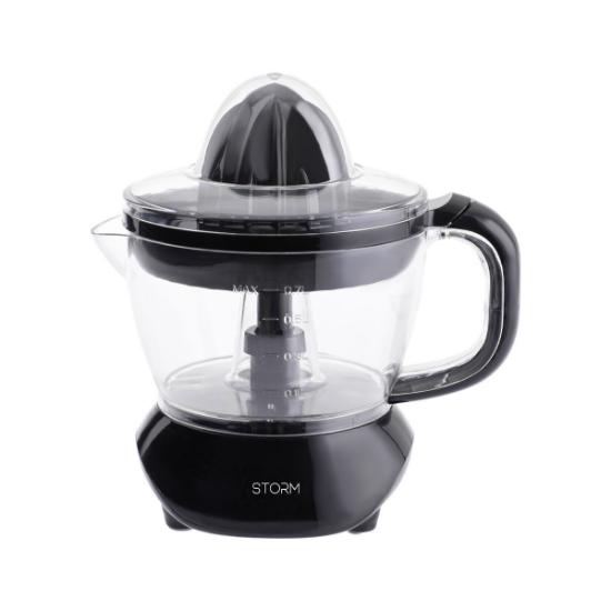 Εικόνα της Estia Λεμονοστίφτης  BLACK PLUS ΠΛΑΣΤΙΚΟΣ 40w ΜΕ ΔΥΟ ΚΩΝΟΥΣ 700ml ΜΑΥΡΟΣ