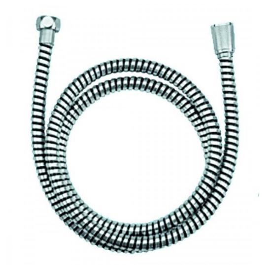 Εικόνα της Spiroflex Σπιράλ 50cm Σύνδεσης Κολώνας Ντους 1/2 x 1/2 με Κωνικό Παξιμάδι & Πλαστικό Ακροσωλήνιο