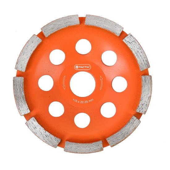 Εικόνα της Tactix Διαμαντόδισκος Λείανσης Μπετού Μονής Στεφάνης Μ14Χ125MM