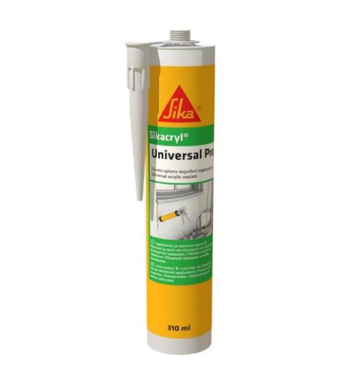 Εικόνα της Sika Sikacryl Universal Pro Γενικής Χρήσης Ακρυλικό Σφραγιστικό Λευκό C-310ml
