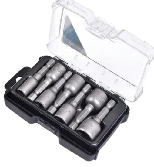 Εικόνα της Tactix Σετ Καρυδάκια Μαγνητικά Σε Κασετίνα 7τεμ. (6-13mm)