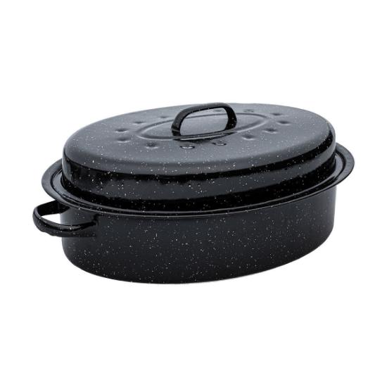 Εικόνα της Estia Γάστρα Enamel Εμαγιέ 46x32x18cm 7.8lt με Σχάρα