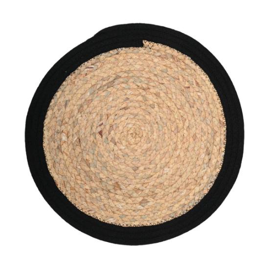 Εικόνα της Estia Estia Σουπλά Haven Υάκινθος Φ38Cm Μαύρο Περίγραμμα