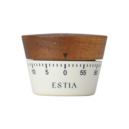 Εικόνα της Estia Estia Χρονόμετρο Κουζίνας Allure Αναλογικό 60 Λεπτών Ivory
