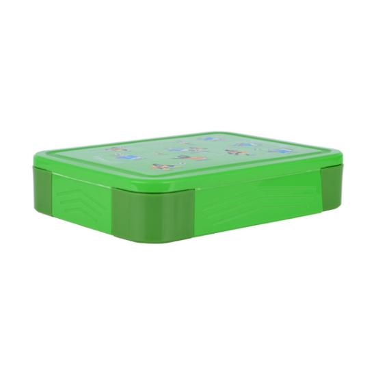 Εικόνα της Estia Παιδικό Φαγητοδοχείο SAVE THE AEGEAN 1330ml με 5 Θήκες JUNGLE KICK