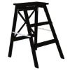 Εικόνα της Estia Σκαλοσκαμπώ Bamboo Essentials Με 3 Σκαλιά Μαύρο