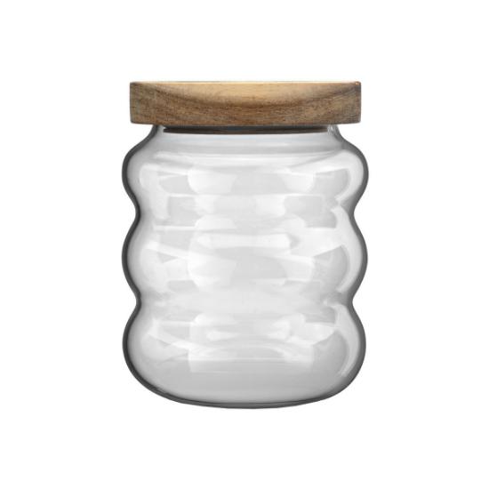 Εικόνα της Estia Δοχείο Αποθήκευσης Allure Γυάλινο 500Ml 9.5X9.5X12Cm