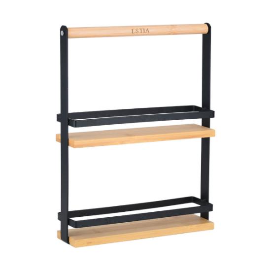 Εικόνα της Estia Θήκη Οργάνωσης Βαμβοο Essentials 2 Επιπέδων Με Χερούλι