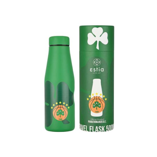 Εικόνα της Estia Θερμός Travel Flask Panathinaikos Bc Edition 500Ml