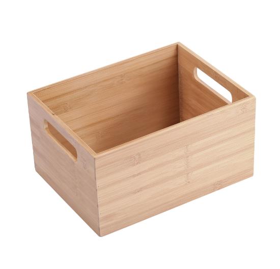 Εικόνα της Estia Κουτι Οργανωσης Bamboo Essentials Με Λαβες 26x18.5x16.5cm Στοιβαζομενο