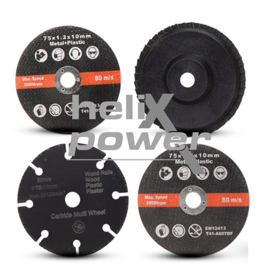 Εικόνα της Helix Αναλώσιμα Σετ 4τμχ Δίσκοι Για Τροχό 7600102