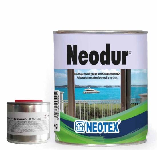 Εικόνα της Neotex Neodur (A+B) KIT  Πολυουρεθανικό Χρώμα 2 Συστατικών 1kg