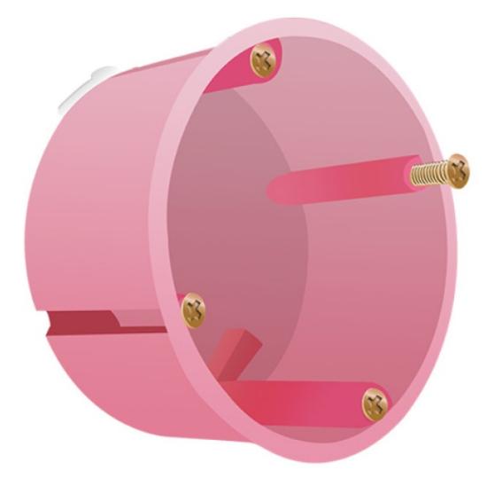 Εικόνα της Elvhx Elbox Γυψ/δας Διακόπτου Ip30 Φ68xH45mm