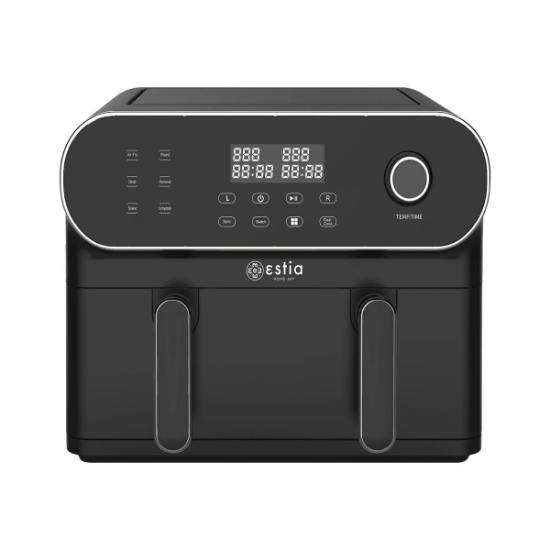 Εικόνα της Estia Φριτέζα Αέρος Duo Fry 1700w 11l Με Προετοιμασια 2 Διαφορετικων Γευματων