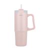 Εικόνα της Estia Homely Θερμός Straw Tumbler 900ml ROSE QUARTZ