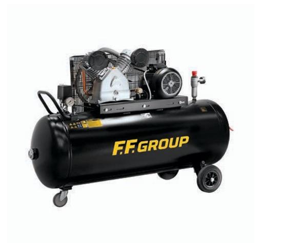Εικόνα της FFGroup Αεροσυμπιεστής Eπαγγελματικός με Iμάντα 10761AC-B 250/5TC HD