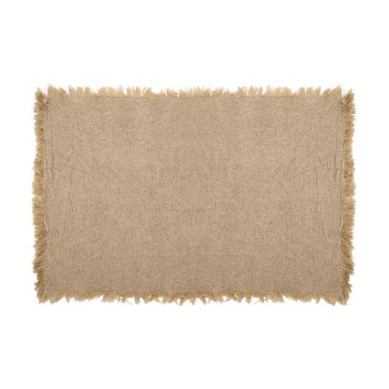 Εικόνα της Estia Σουπλά Loom 33x50cm Με Κρόσσια Μπεζ