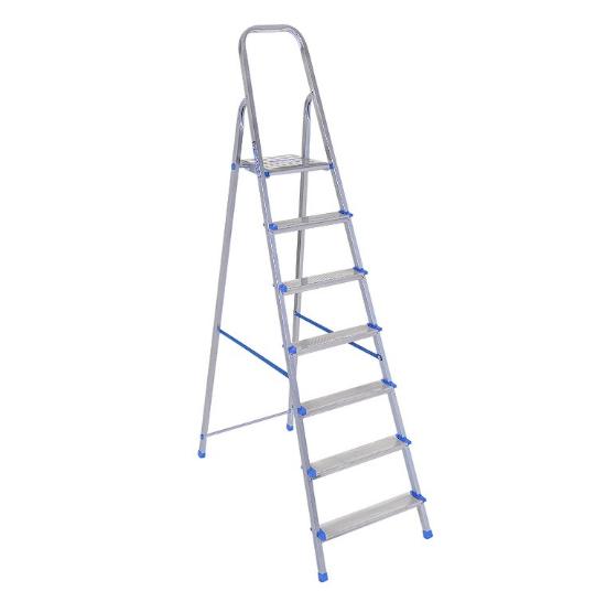 Εικόνα της Palbest Σκάλα Γαλβανιζέ Alumet Με Σκαλοπάτια Αλουμινίου