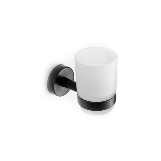 Εικόνα της Karag Ποτηροθήκη Μαύρη Ματ Uno 1501 55