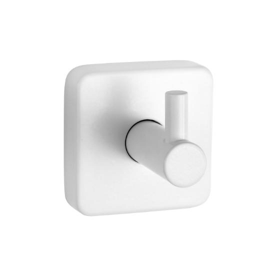 Εικόνα της Karag Άγκιστρο Μπάνιου Quattro 4209 66 Λευκό Ματ Karag