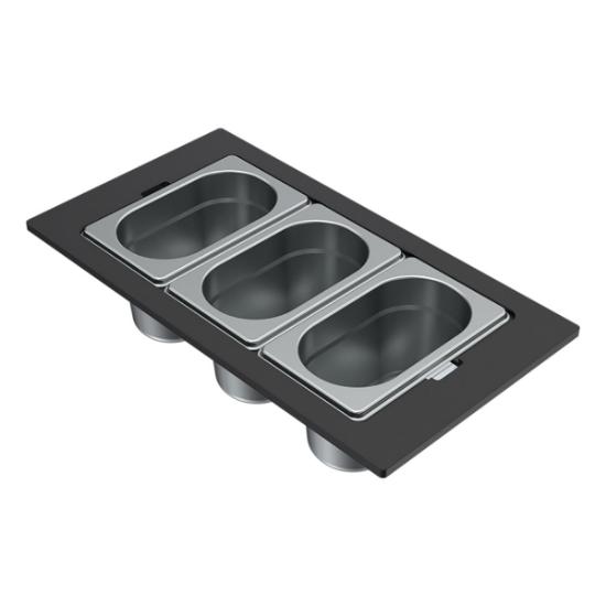 Εικόνα της Elleci Μπολ Ανοξείδωτο Για Νεροχύτη Dialogo Frame Inox Kf023065In Elleci