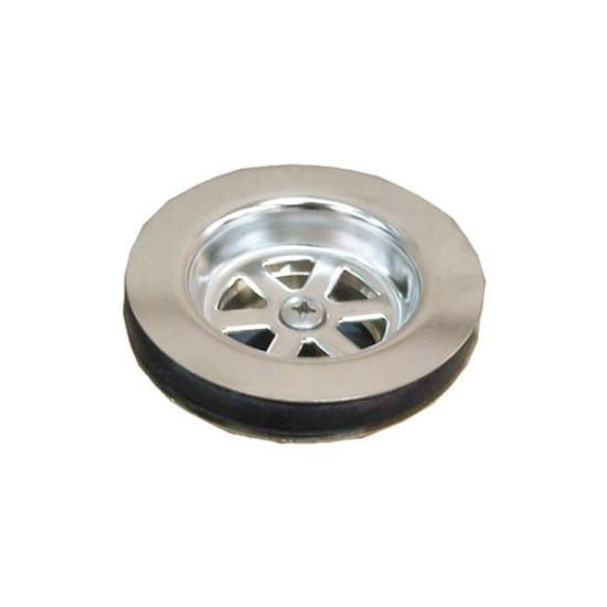 Εικόνα της Karag Βαλβίδα Ντουζιέρας Porcelain Με Χρωμέ Αποσπώμενο Πώμα