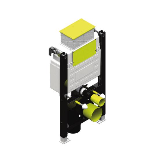 Εικόνα της Karag Καζανάκι Εντοιχισμού Με Διπλή Έξοδο Πλακέτας Για Αναρτώμενες Λεκάνες T06-5113