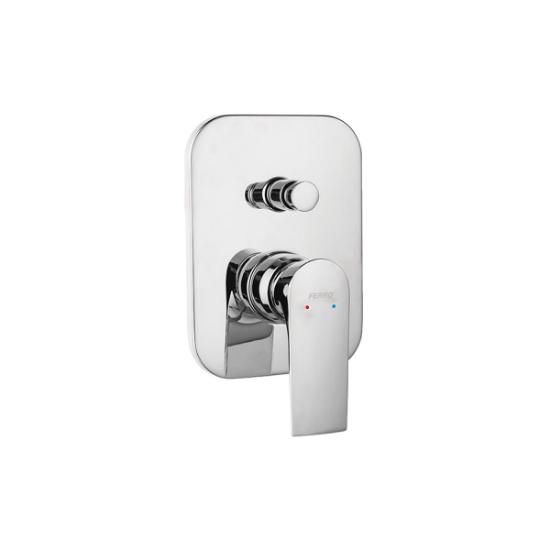 Εικόνα της Ferro Μίκτης Ντους 2 Εξόδων Algeo Square Baq7P