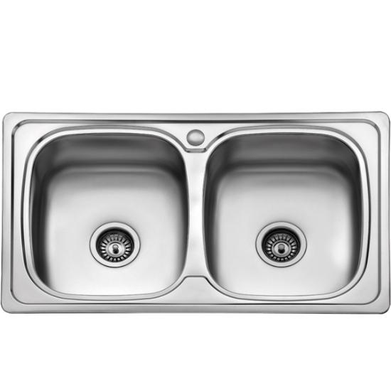 Εικόνα της Karag Νεροχύτης Κουζίνας Bl 898 86X50X18,5cm