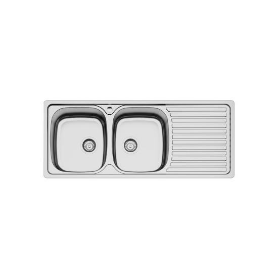 Εικόνα της Karag Νεροχύτης Κουζίνας Bl 933B 118X48X15cm