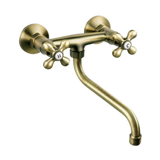 Εικόνα της Ferro Μπαταρία Κουζίνας Εντοιχισμού Antica Old Bronze Bai5Br