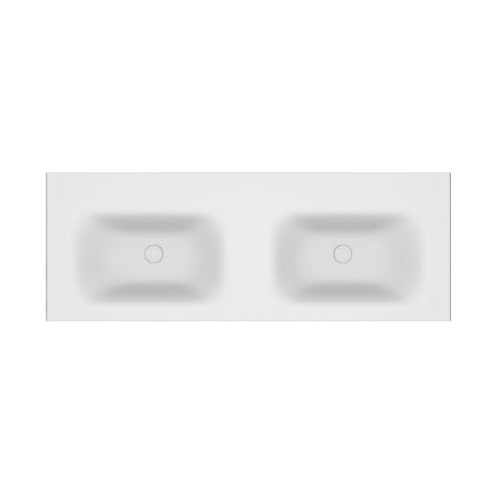 Εικόνα της Karag Νιπτήρας Επίπλου Διπλός Eloise 120 120X46X16cm