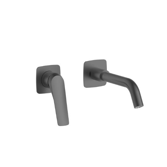 Εικόνα της Karag Μπαταρία Νιπτήρος Εντοιχισμού LEA Gun Metal SO05021