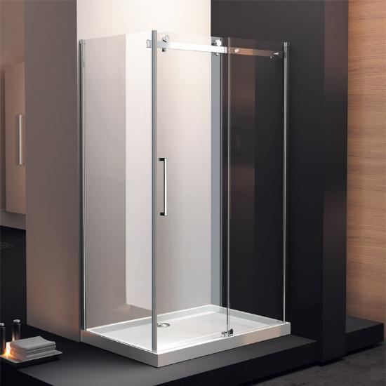 Εικόνα της Karag Πλαϊνό Σταθερό Διάφανο Nano Κρύσταλλο Καμπίνας New Elixir 88X194cm