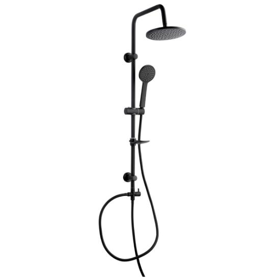 Εικόνα της Karag Κολόνα Σταθερού Ντους Magda Black C6064Bl