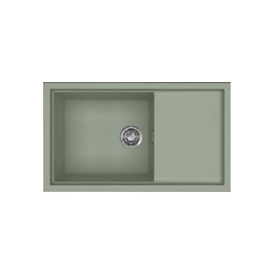 Εικόνα της Elleci Νεροχύτης Κουζίνας Sintesi 410 Sage Green 8286X50cm