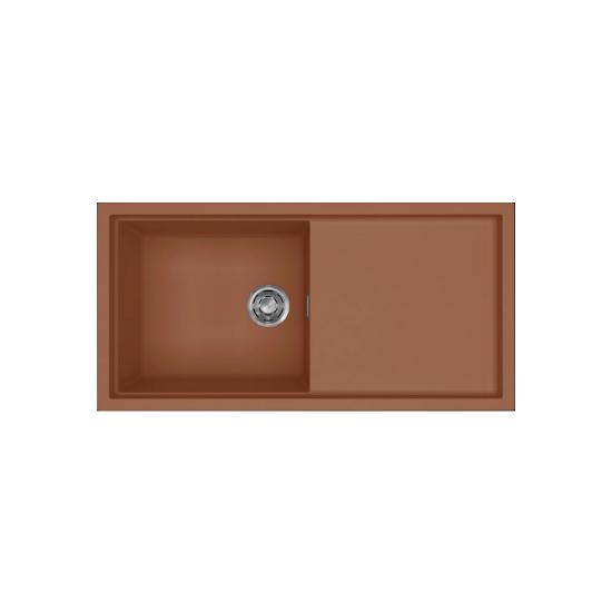 Εικόνα της Elleci Νεροχύτης Κουζίνας SINTESI 480 Cavern Clay 83  100x50cm