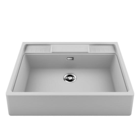 Εικόνα της Elleci Νεροχύτης Κουζίνας Spazio 900 White 96 Elleci 90X63,5Cm