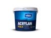Εικόνα της Vitex Acrylan Max ΝΑΝΟ-ΑΚΡΥΛΙΚΟ Καινοτόµο Ματ Χρώµα Τριυβριδικής (TRIBRID) Νανοτεχνολογίας Λευκό