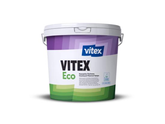 Εικόνα της Vitex Eco Κορυφαίας Ποιότητας Οικολογικό Πλαστικό Χρώμα Λευκό Ματ