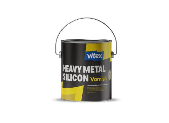 Εικόνα της Vitex Heavy Metal Silicon Varnish Σιλικονούχο Βερνίκι Υψηλών Αντοχών Άχρωμο Διαλύτου Ματ