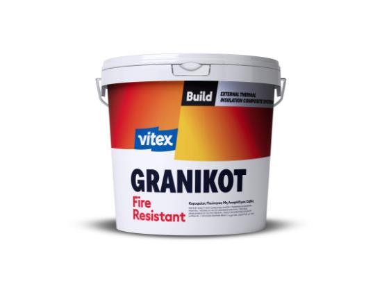 Εικόνα της Vitextherm Granikot Fire Resistant Λευκός Ακρυλικός Μη Αναφλέξιμος Σοβάς