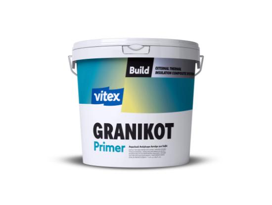 Εικόνα της Vitextherm Granikot Primer Ακρυλικό Ανάγλυφο Αστάρι Λευκό