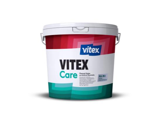 Εικόνα της Vitex Care  Κορυφαίο Ματ Πλαστικό Χρώµα για Εσωτερική Τοιχοποιία Λευκό