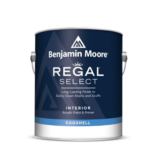 Εικόνα της Benjamin Moore Regal Eggshell Χρώμα & Αστάρι Εσωτερικής Χρήσης - 3.78Lt