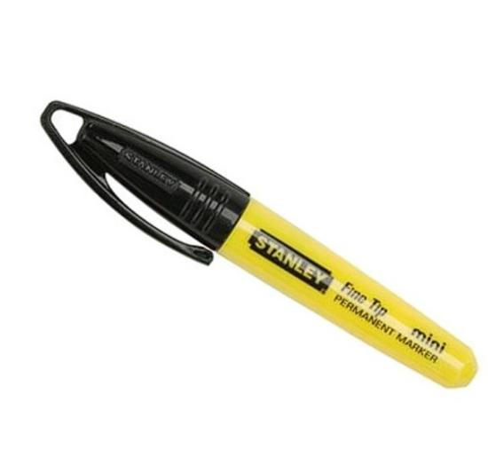 Εικόνα της Stanley Mini Μαρκαδόρος Λεπτής Μύτης Μαύρος 1-47-324