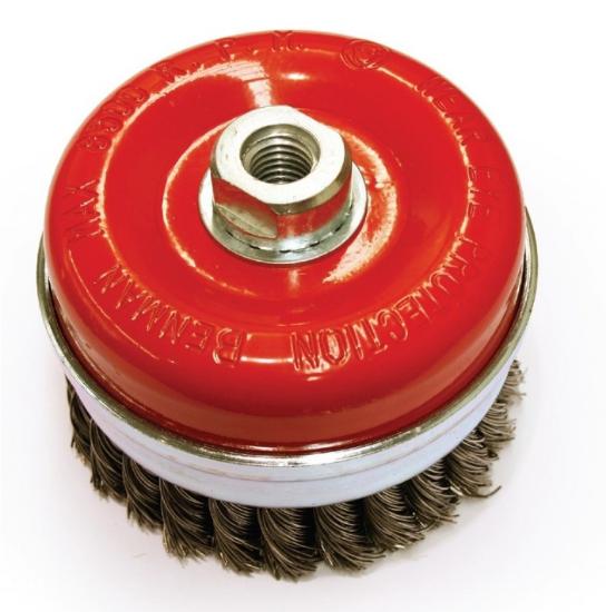 Εικόνα της Benman Συρματόβουρτσα Καμπάνα Κοτσίδα Φ125 M14